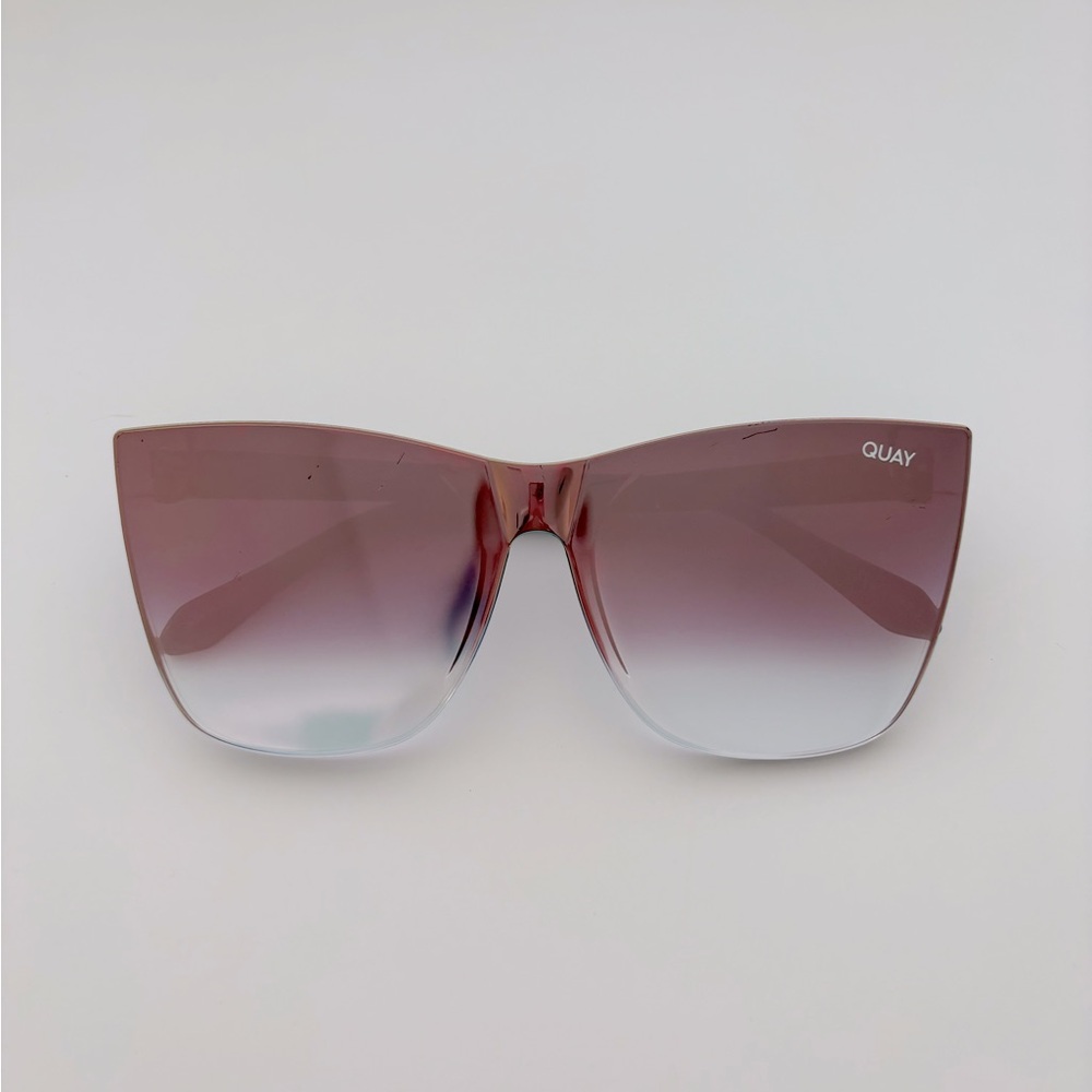 Come Thru mirrored two tone sunglasses